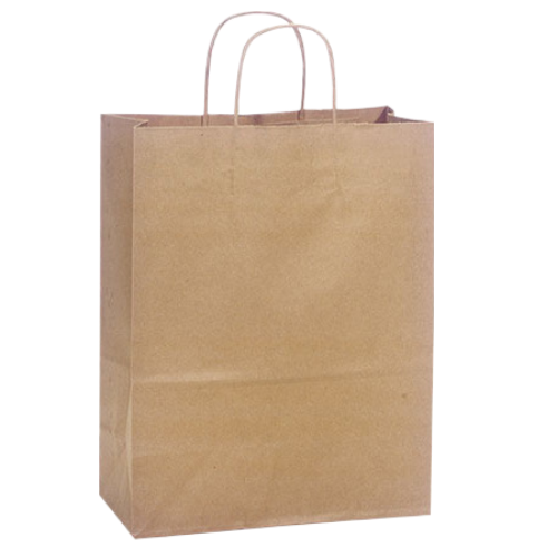 Debbie kraft shopper bag